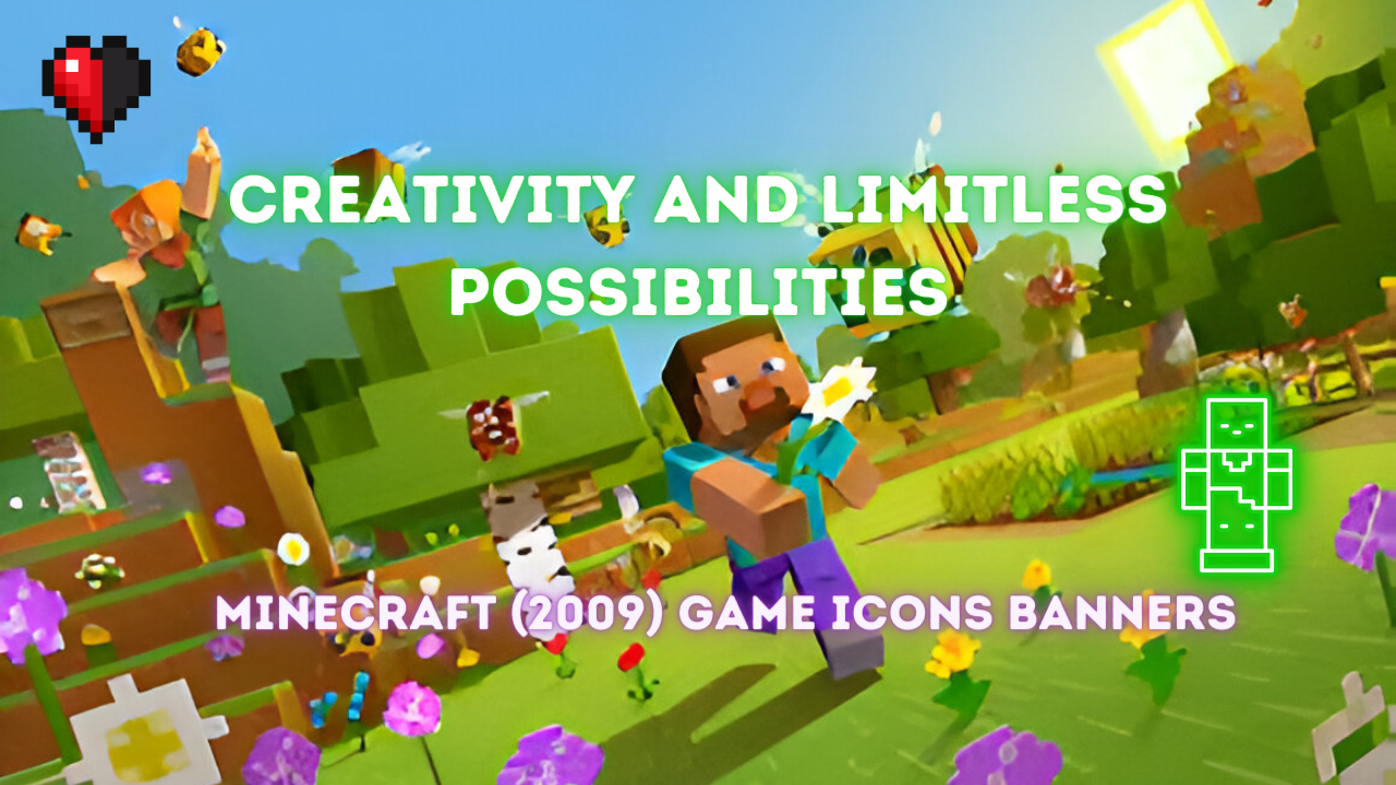 Minecraft (2009) Game Icons Banners: A Visual Journey Through ...