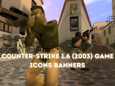 Counter-Strike 1.6 (2003) Game Icons Banners