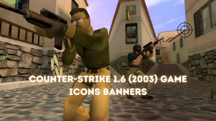 Counter-Strike 1.6 (2003) Game Icons Banners