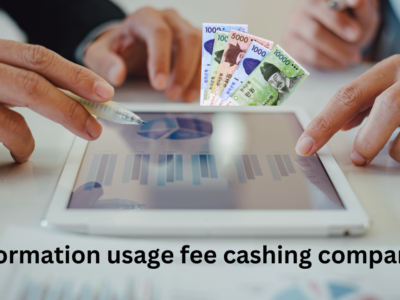 information usage fee cashing company