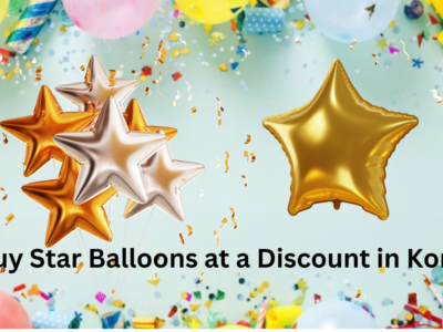 Buy Star Balloons at a Discount in Korea