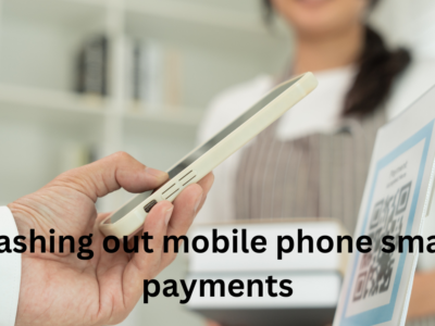 Cashing out mobile phone small payments