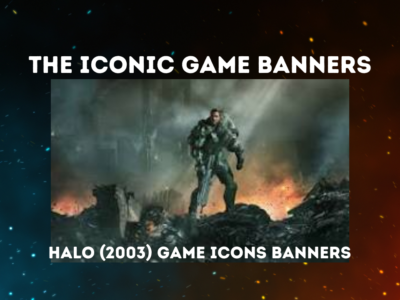 Halo (2003) Game Icons Banners