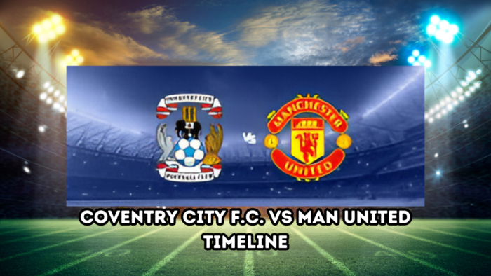 Coventry City F.C. Vs Man United Timeline