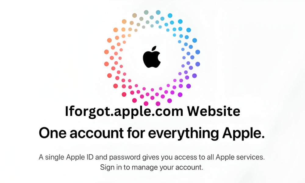 Iforgot.apple.com Website