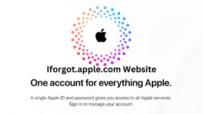 Iforgot.apple.com Website