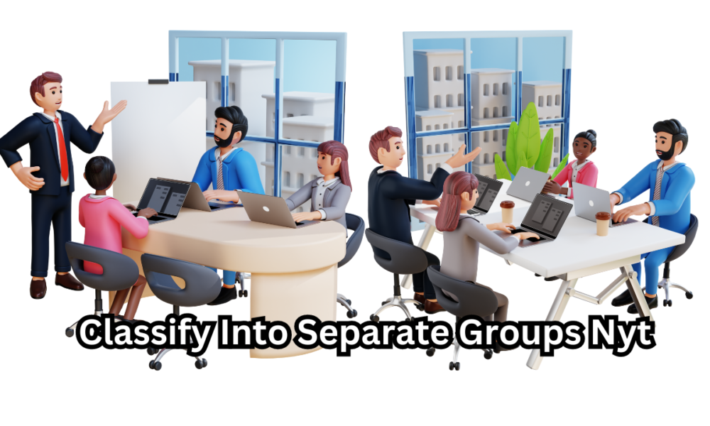 Classify Into Separate Groups Nyt