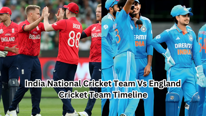 India National Cricket Team Vs England Cricket Team Timeline