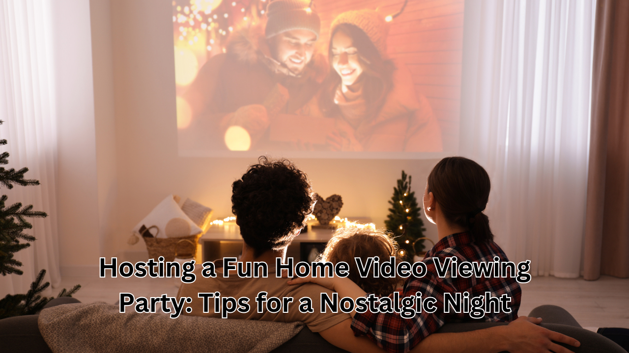Hosting a Fun Home Video Viewing Party: Tips for a Nostalgic Night ...