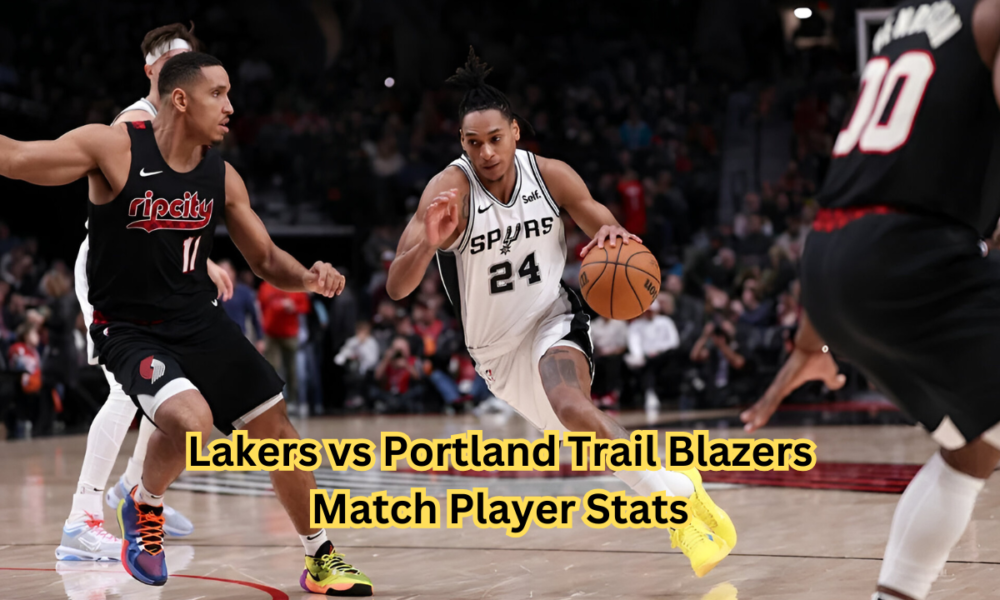 Lakers vs Portland Trail Blazers Match Player Stats