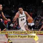 Lakers vs Portland Trail Blazers Match Player Stats